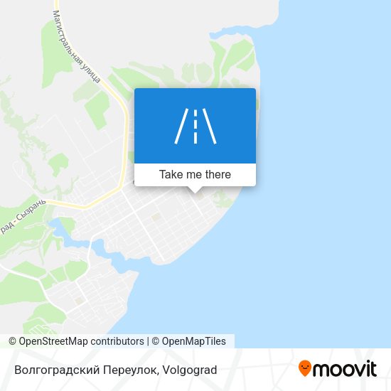 Волгоградский Переулок map