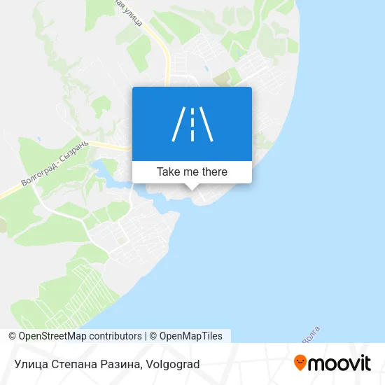 Улица Степана Разина map