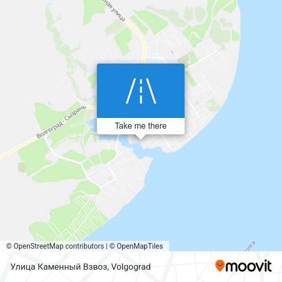 Улица Каменный Взвоз map