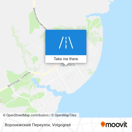 Воронежский Переулок map