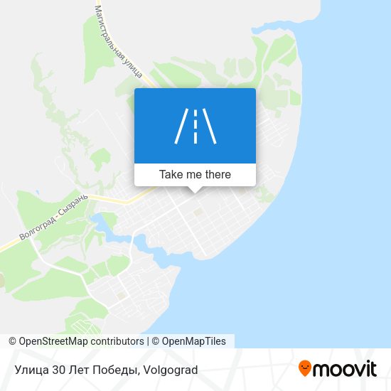 Улица 30 Лет Победы map