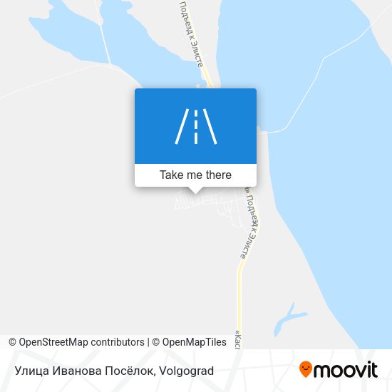 Улица Иванова Посёлок map