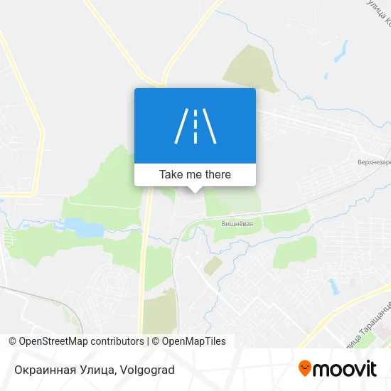 Окраинная Улица map