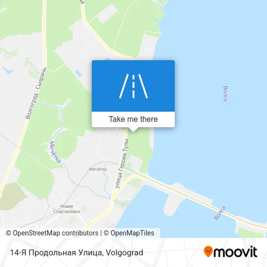 14-Я Продольная Улица map