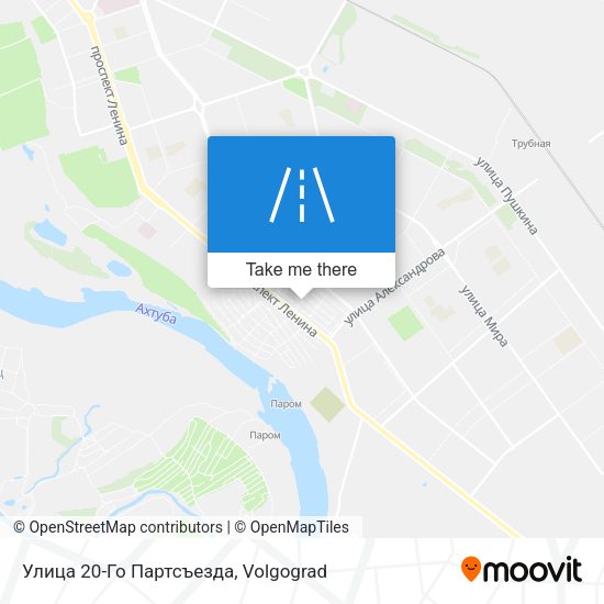 Улица 20-Го Партсъезда map