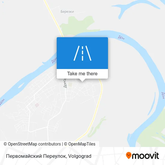Первомайский Переулок map