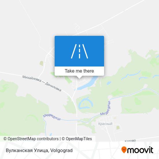 Вулканская Улица map