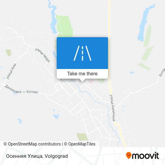Осенняя Улица map