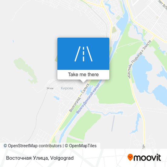 Восточная Улица map