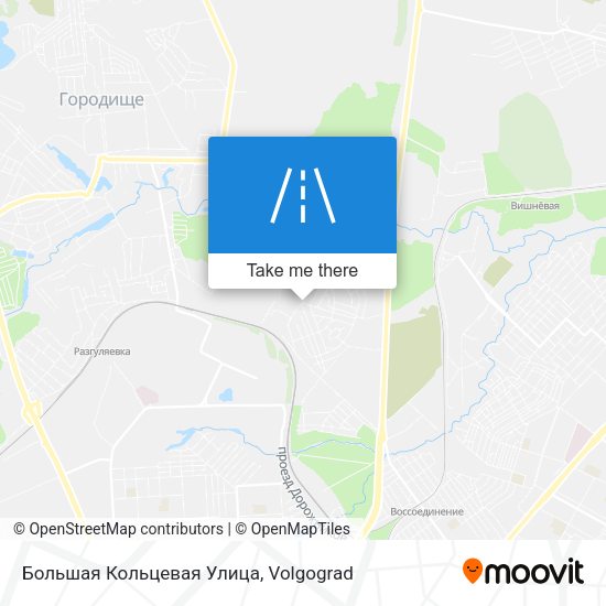 Большая Кольцевая Улица map
