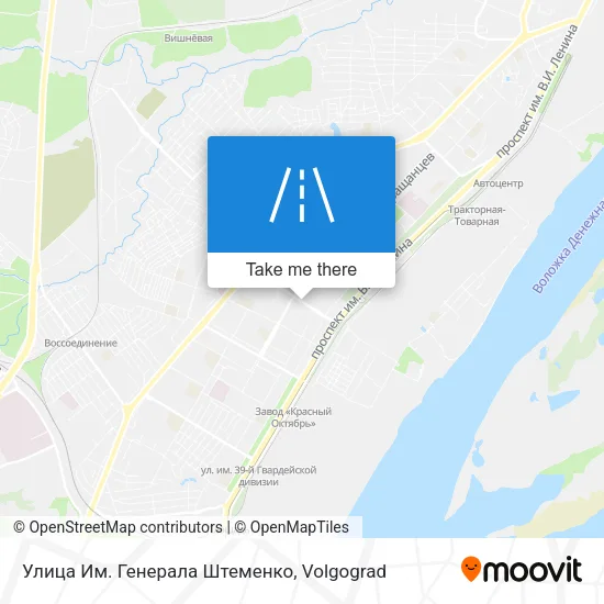 Улица Им. Генерала Штеменко map