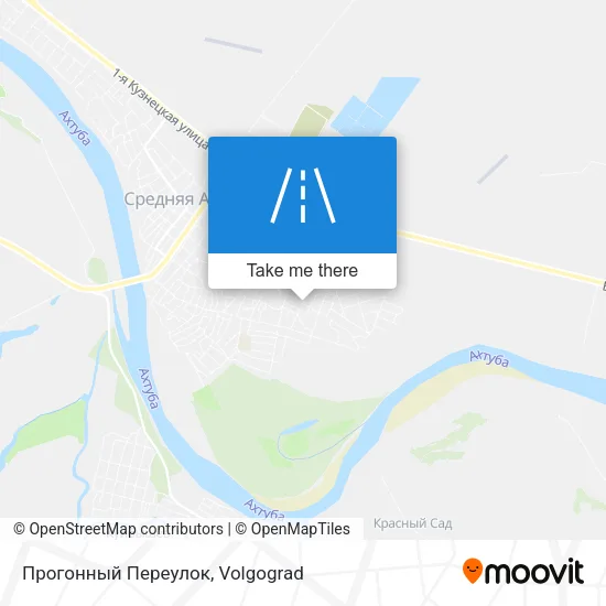 Прогонный Переулок map