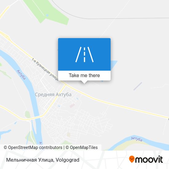 Мельничная Улица map