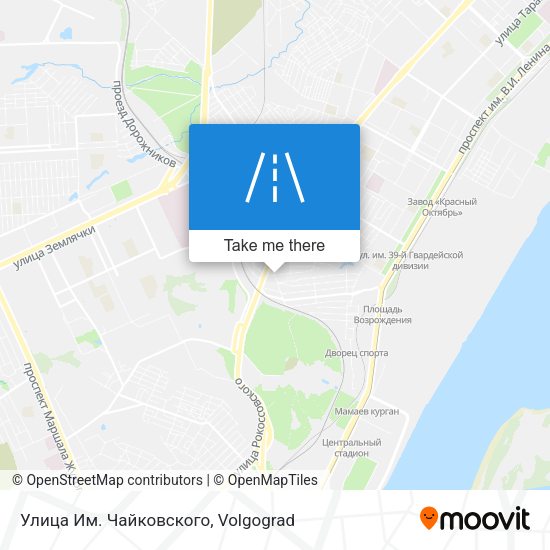 Улица Им. Чайковского map
