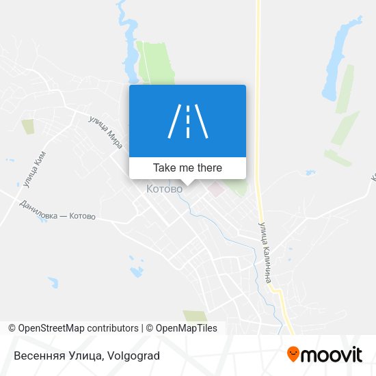 Весенняя Улица map