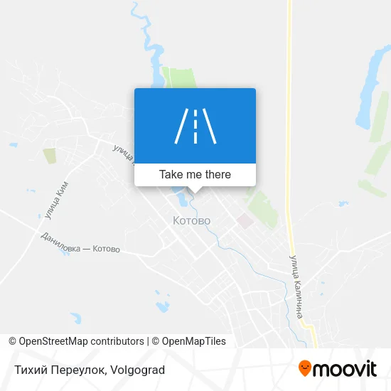 Тихий Переулок map