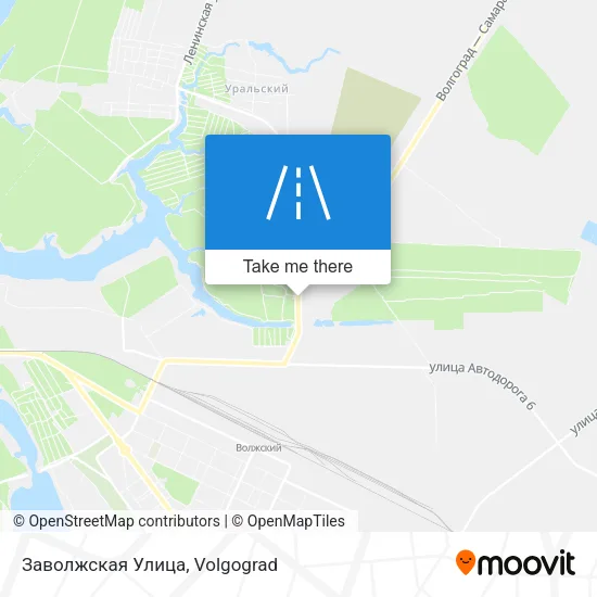 Заволжская Улица map
