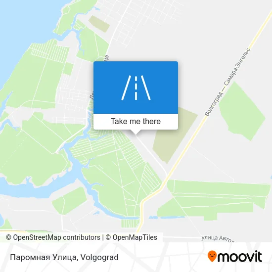 Паромная Улица map