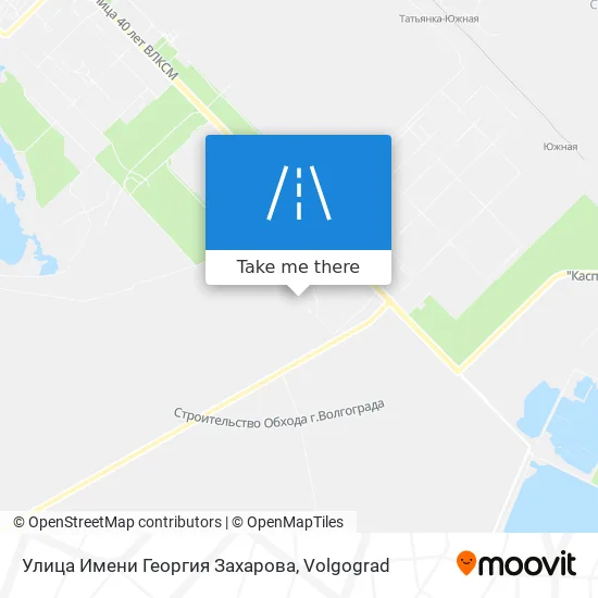Улица Имени Георгия Захарова map