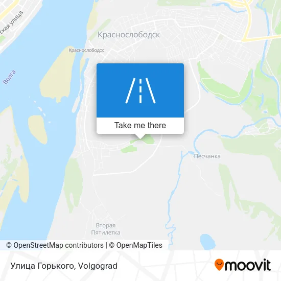 Улица Горького map