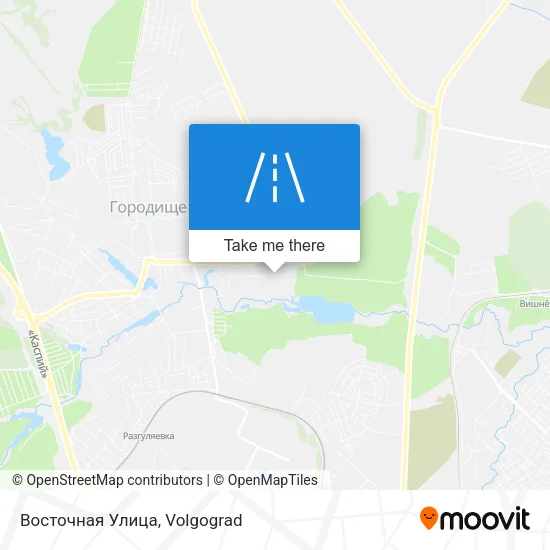 Восточная Улица map