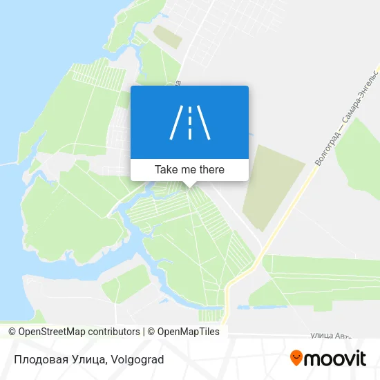 Плодовая Улица map
