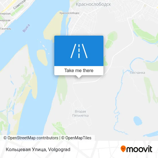 Кольцевая Улица map