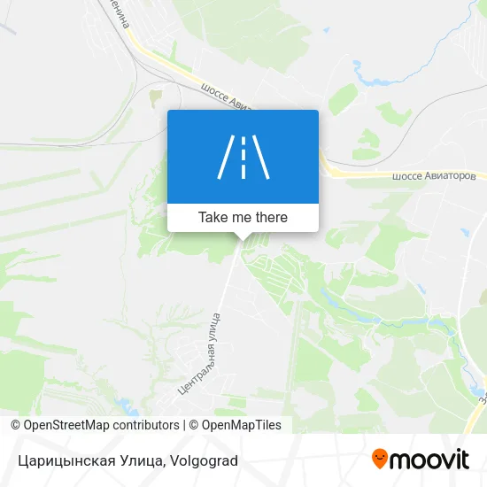 Царицынская Улица map
