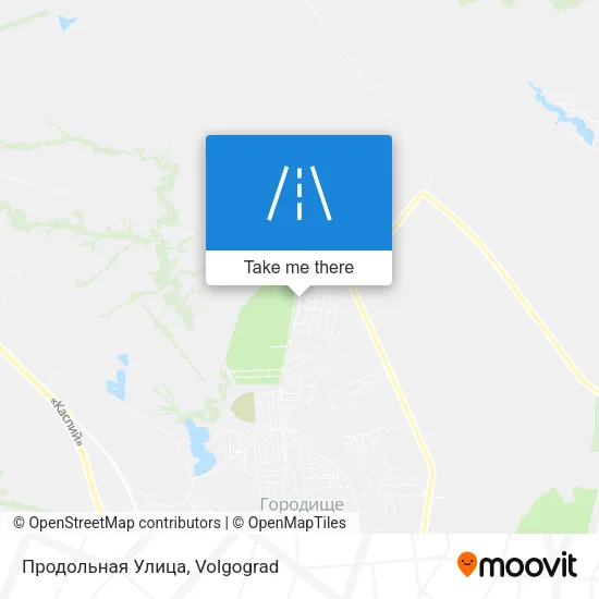 Продольная Улица map