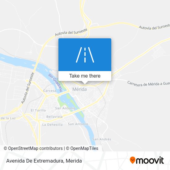 Avenida De Extremadura map