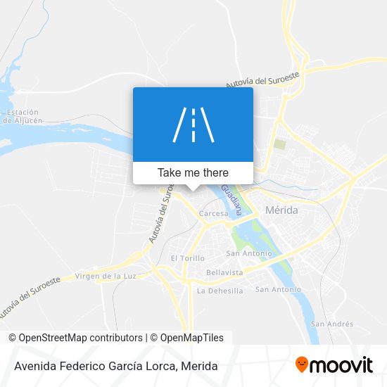 Avenida Federico García Lorca map