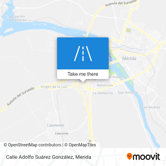 Calle Adolfo Suárez González map