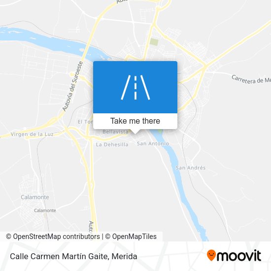 Calle Carmen Martín Gaite map