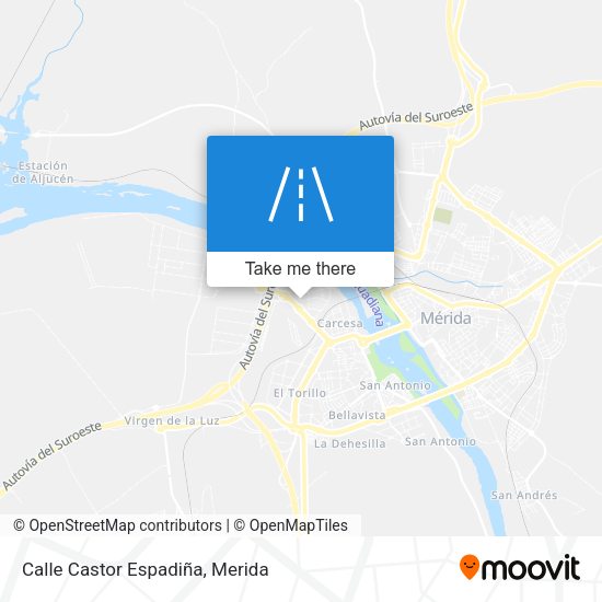 Calle Castor Espadiña map