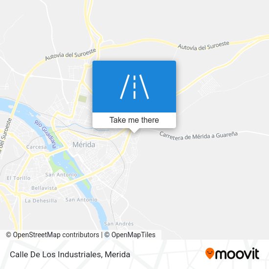 Calle De Los Industriales map