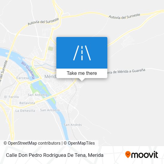 Calle Don Pedro Rodríguea De Tena map