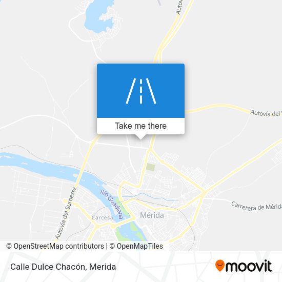 Calle Dulce Chacón map