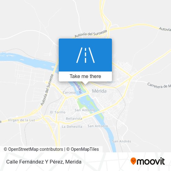 Calle Fernández Y Pérez map