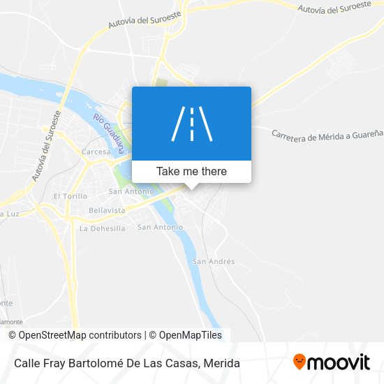 Calle Fray Bartolomé De Las Casas map