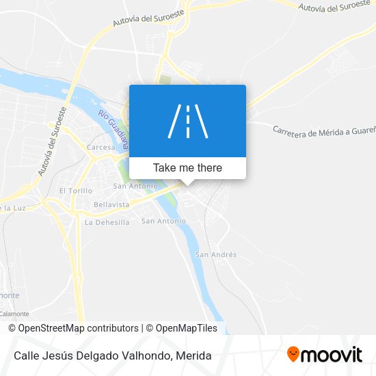 Calle Jesús Delgado Valhondo map