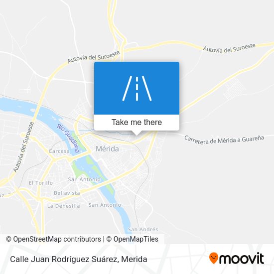 Calle Juan Rodríguez Suárez map
