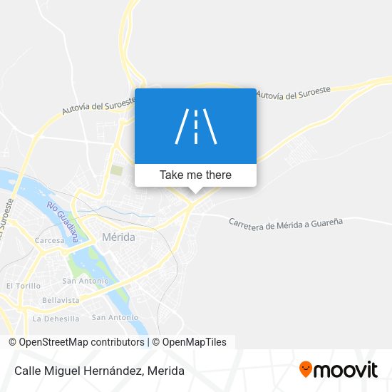 Calle Miguel Hernández map