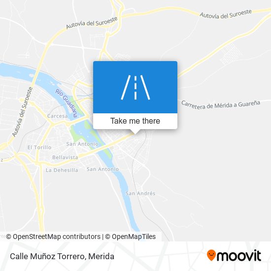 Calle Muñoz Torrero map