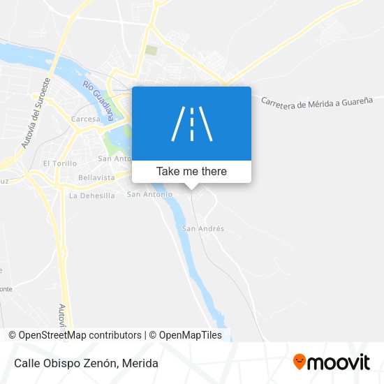 Calle Obispo Zenón map