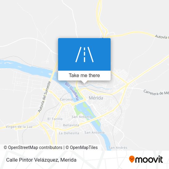 Calle Pintor Velázquez map
