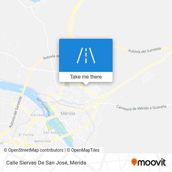 Calle Siervas De San José map