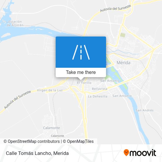 Calle Tomás Lancho map
