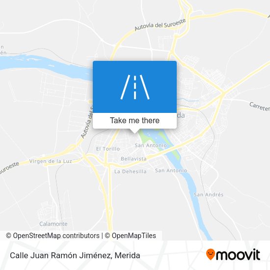Calle Juan Ramón Jiménez map
