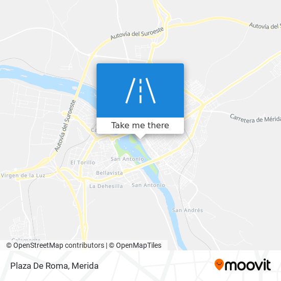 mapa Plaza De Roma