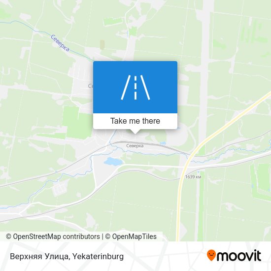 Верхняя Улица map